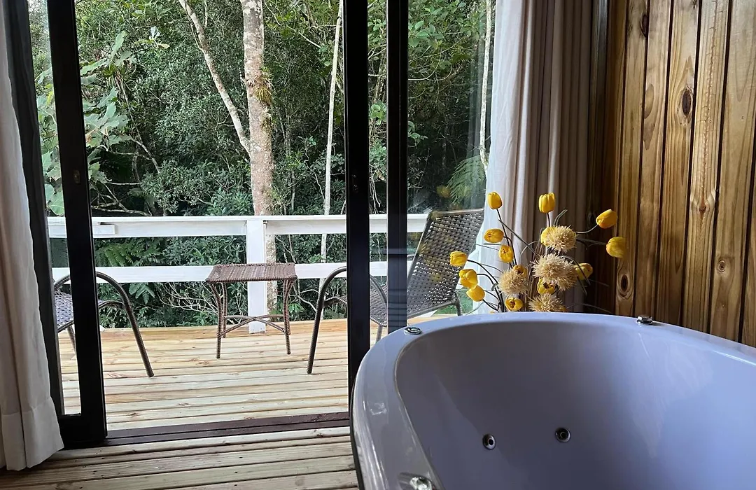 Cabana Com Hidromassagem Praia Grande Sc - Tiny House Canjerana-1
